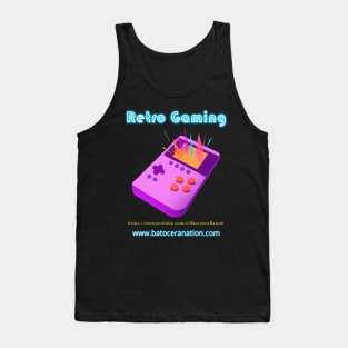 Retro Gamer Logo 21 Tank Top